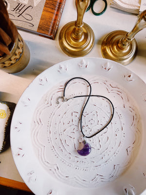 Crystal Moon Necklace 