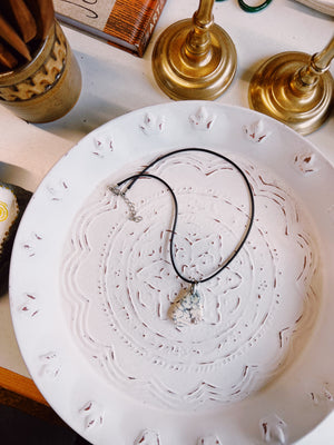 Merlenite Crystal Necklace
