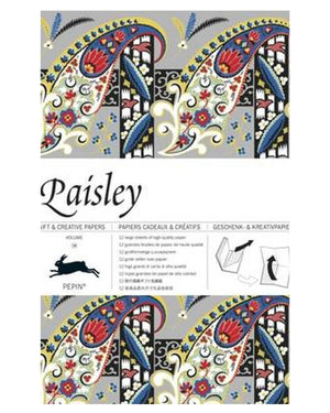 Paisley: Wrapping Paper Book Vol. 38