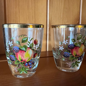 Shot Glasses / Fruit and Floral