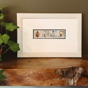 Framed Studio Artist Pottery Stamps - MAULE & MAULE