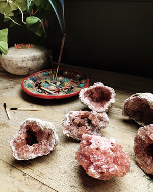 Pink Amethyst Geode - MAULE & MAULE