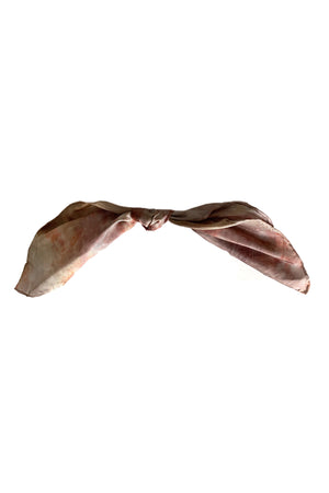 Floral Silk Head Scarf 