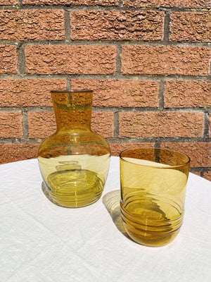 Glass Jug and Cup