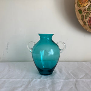 Blue Glass Vase