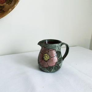 Pink Flower Jug