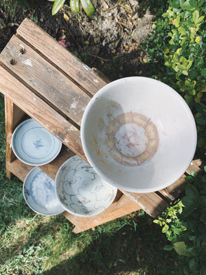Tek Sing Porcelain Bowl with Lotus Design