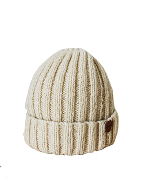 Atlantic Beanie in natural - MAULE & MAULE