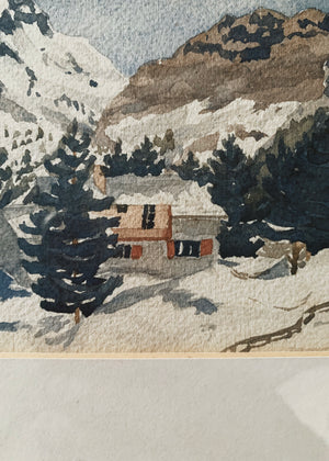 Watercolour Painting by artist W L Webb