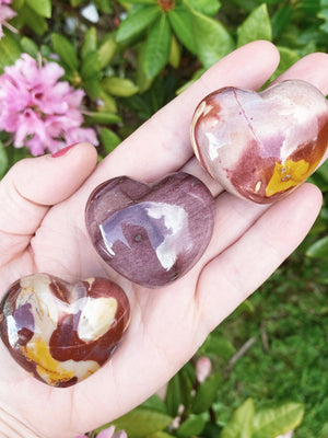 Mookaite (Australian Jasper) Crystal Heart - MAULE & MAULE
