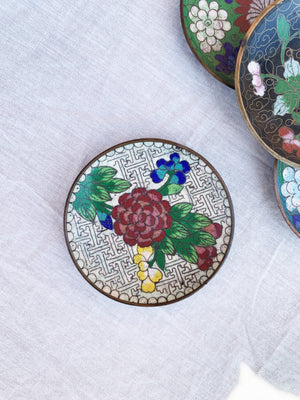 Chinese Cloisonné Pin Dish