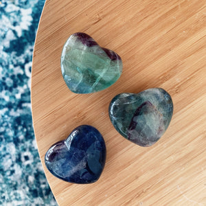 Fluorite Crystal Heart - MAULE & MAULE