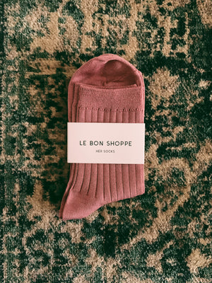 Her Socks - Ribbed