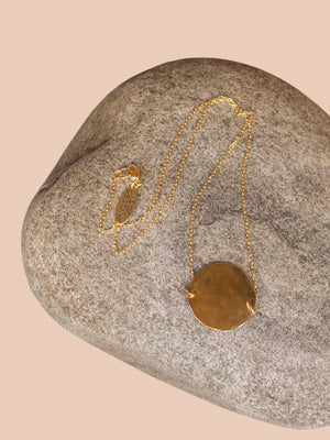 Full moon necklace
