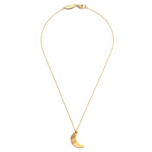 Crescent moon necklace