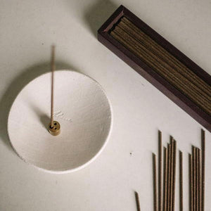 Stoneware Incense Holder - MAULE & MAULE