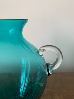 Blue Glass Vase