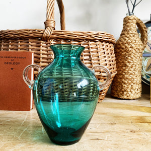 Blue Glass Vase